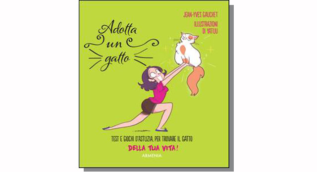 Un libro sull’amicizia donna-gatto
con divertentissime vignette della fumettista e blogger Yatuu